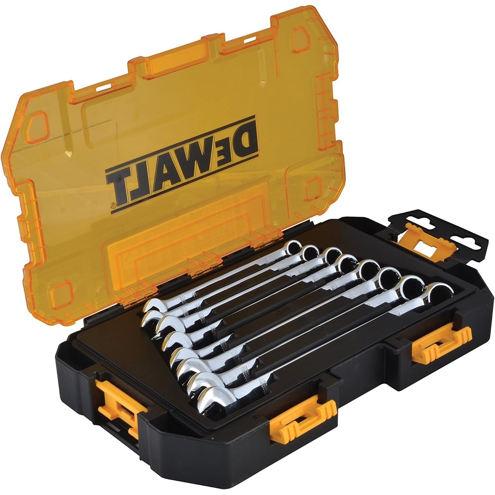 image:imageDEWALT Wrench Set SAE Combination 8 Piece DWMT73809Metric wrench set