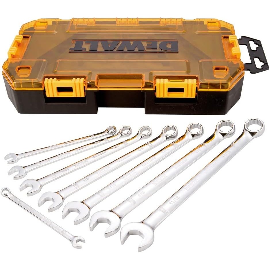 image:imageDEWALT Wrench Set SAE Combination 8 Piece DWMT73809SAE wrench set