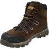 DEWALT Argon Waterproof, Breathable, Kevlar Reinforced, Lightweight, Aluminium Toe, Composite Underfoot Protection, Safety Work Boots For Men(Bison)