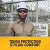 DEWALT DPG110 Chisel Unisex Trim-Fit Half Frame Protective Eyewear, Black Frame Smoke Lens(Black / Smoke)