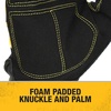 DEWALT DPG201XL Synthetic Leather Performance Work Glove – X-Large – 1 Pair – Foam Padded Palm, Abrasion Resistant, Hook & Loop Closure(Medium)