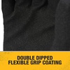 DEWALT DPG72 Flexible Durable Grip Work Glove – Size XL(Black)