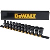 DEWALT DWMT19228 3/8″ Drive Impact Universal Socket Set (12 Piece)(SAE)