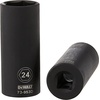 DEWALT DWMT74736 Tough Box 7PC SAE 1/2 Deep Drive Impact Socket Set(One Size (Pack of 2))