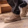 DEWALT Hayes Men’s Waterproof, Leather, Steel Toe, Safety Work Boot(Stone)