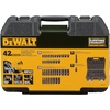 DEWALT Impact Socket Set, Combination, SAE/MM, 3/8-Inch Drive, 42-Piece (DWMT19248)(3/8″ Drive)