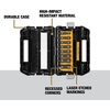 DEWALT Impact Socket Set, SAE, 3/8-Inch, 10-Piece (DW22838)(Multi)