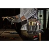 DEWALT Leather Tool Pouch for Electricians, 8 Pockets, Hammer Loops and Tape Chain (DWST550114)