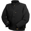 DEWALT Men’s Heated Soft Shell Jacket Kit Black X-Large