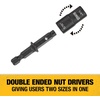 DEWALT Nut Driver Set, Double Ended, 2-Piece (DWADEND-2)(Double Ended Nut Driver Set  2 Piece)