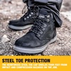 DEWALT Plasma Men’s Leather, Steel Toe, Industrial & Construction Safety Work Boot(Black)