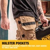 DEWALT Protradesman Men’s Loose Fit, Holster Pocket, Cottonpoly Stretch Work Pants(Tan)