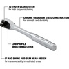 DEWALT Ratchet, Quick Release, SAE, 1/4-Inch Drive (DWMT81096)