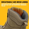 DEWALT Richardson Men’s BOA Fit System, Nubuck Leather, Water Resistant, Wide Fit, Steel Toe, Safety Work Boot(Stone)