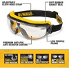 DEWALT Safety Goggles, Clear, Anti-Fog, DPG84 – Insulator(Low Profile)