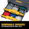 DEWALT TSTAK Tool Storage Organizer with Double Drawers, Holds Up to 16.5 lbs. (DWST17804)(17.3 x 12.3 x 6.9 inches (Pack of 1))
