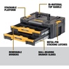 DEWALT TSTAK Tool Storage Organizer with Double Drawers, Holds Up to 16.5 lbs. (DWST17804)(17.3 x 12.3 x 6.9 inches (Pack of 1))