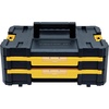 DEWALT TSTAK Tool Storage Organizer with Double Drawers, Holds Up to 16.5 lbs. (DWST17804)(17.3 x 12.3 x 6.9 inches (Pack of 4))