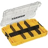 DEWALT Tool Box, Medium 8-Compartments Small Parts Organizer, Portable Tough Case Screw Organizer Toolbox with Customazible Dividers (DWAN2190)(One Size)