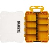 DEWALT Tool Box, Medium 8-Compartments Small Parts Organizer, Portable Tough Case Screw Organizer Toolbox with Customazible Dividers (DWAN2190)(One Size (Pack of 5))