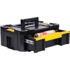 DEWALT Tool Organizer, TSTAK III, Single Deep Drawer, Heavy Duty Latches, Removable Compartments for Small Tools and Accessories (DWST17803)(One Size (Single Pack) (Pack of 4))
