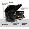 DEWALT Tool Tote with Removable Power Tool Case, 24-Inch (DWST24070)