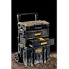 DEWALT ToughSystem Tool Box, 2.0 Two-Drawer, 21.8in. (DWST08320)(Black  Yellow)