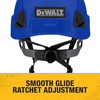 DEWALT Type II Class C 4-Point Ratcheting Vented Safety Helmet(Blue)