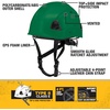 DEWALT Type II Class C 4-Point Ratcheting Vented Safety Helmet(Green)