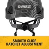 DEWALT Type II Class C 4-Point Ratcheting Vented Safety Helmet(Slate)