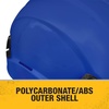 DEWALT Type II Class E 4-Point Ratcheting Non-Vented Safety Helmet(Blue)