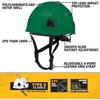 DEWALT Type II Class E 4-Point Ratcheting Non-Vented Safety Helmet(Green)