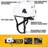 DEWALT Type II Class E 4-Point Ratcheting Non-Vented Safety Helmet(Ice)