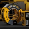 DEWALT Ultra Tough Duct Tape, 1.88 in x 30 yd, Heavy Duty, Ultra Strong, Aggressive Adhesive, All-Weather, 2 Rolls, Black(10-yard Single Roll)