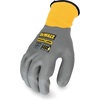 DEWALT Unisex-Adult Dewalt® Dpg35 Full Dip Water-resistant Breathable Work Glove(Multi)