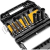 DeWalt Impact Socket Set 1/2 Drive, 10 Piece 1/4″ to 1/2″ Impact Socket Adapter Set (DW22812)(One Size)