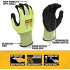 Dewalt DPG855 Hi-Vis HPPE Fiberglass Cut Glove – L(X-Large)