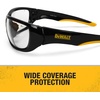 Dewalt Dominator Safety Glasses Dpg94 Unisex Adult Non Slip Polarized Mirrored Rubber Full Rim
