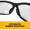 Dewalt Dominator Safety Glasses Dpg94 Unisex Adult Non Slip Polarized Mirrored Rubber Full Rim