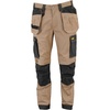DEWALT Barstow Men’s Pro-Stretch, Water Resistant, Slim Fit, Holster Pocket, Utility Work Pants(Stone)