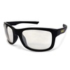 DEWALT DPG107-1D Supervisor™ Premium Safety Glasses – Black Full Frame – Clear Lens – ANSI Z87.1 Impact Protection – 99.9% UV Protection – 1 Pair