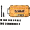 DEWALT DWMT74738 Tough Box 23 PC 3/8″ Drive Impact Socket Set(23 Piece Set)