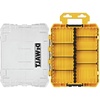 DEWALT Tool Box, Medium 8-Compartments Small Parts Organizer, Portable Tough Case Screw Organizer Toolbox with Customazible Dividers (DWAN2190)(One Size)