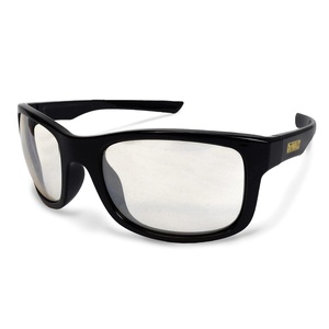 DEWALT DPG107-1D Supervisor™ Premium Safety Glasses – Black Full Frame – Clear Lens – ANSI Z87.1 Impact Protection – 99.9% UV Protection – 1 Pair