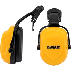 DEWALT DPG660 Yellow with Black Earcups Dielectric Expandable NRR 25 Cap Mount Earmuff