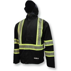 DEWALT DRW11 Waterproof Lightweight Packable Raincoat