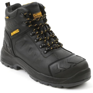 DEWALT Hadley Men’s Waterproof, Steel Safety Toe Work Boot(Black Buffalo)
