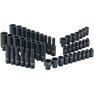 DEWALT Impact Socket Set, Combination, SAE/MM, 3/8-Inch Drive, 42-Piece (DWMT19248)(1/4″ Drive)