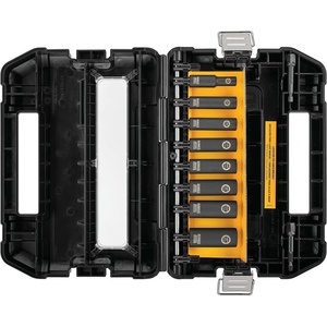 DEWALT Impact Socket Set, SAE, 3/8-Inch, 10-Piece (DW22838)(Multi)
