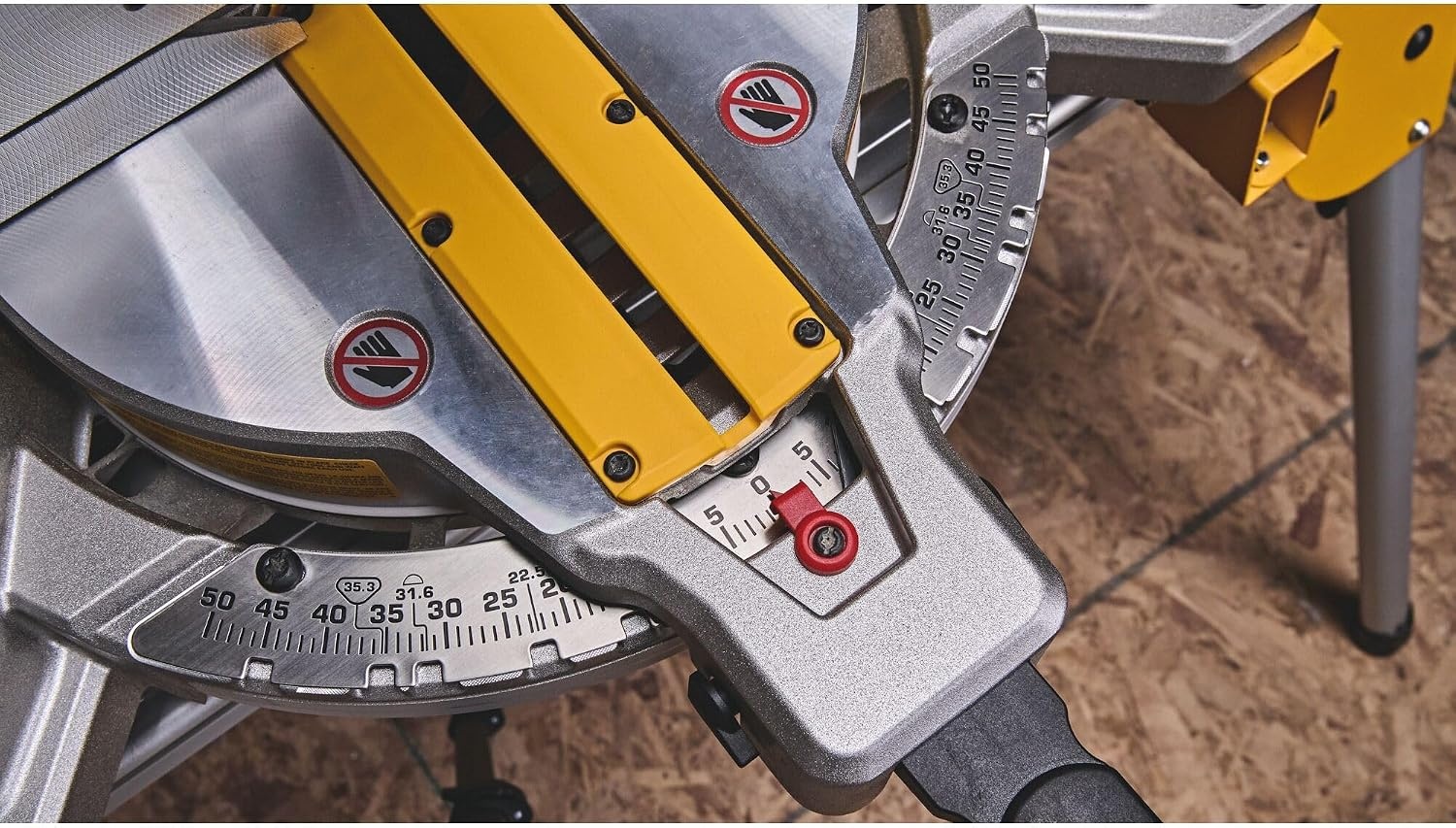 image:imageDEWALT 20V MAX 714Inch Miter Saw Cordless DCS361M120V 10IN Miter Saw